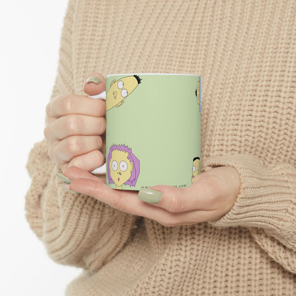 Veroniq Norman Ceramic Mug - Coffee Cup for Creative Minds