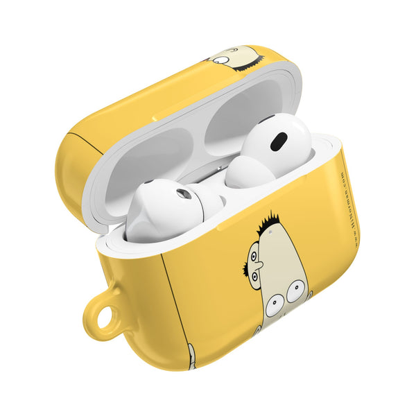 Yellow Norman AirPod Case - Unique Yellow Design