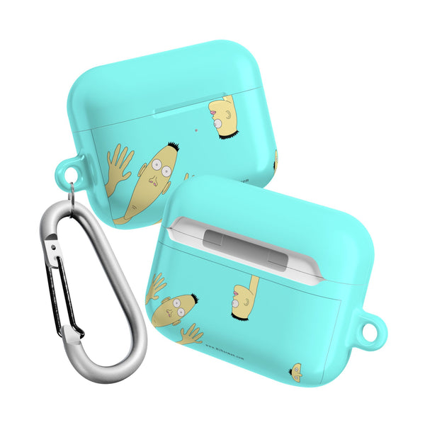 Teal Norman AirPod Case - Unique Purple Design