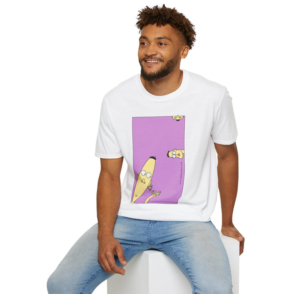 Purple Norman Unisex Softstyle T-Shirt - 'Hi Norman' Graphic Tee